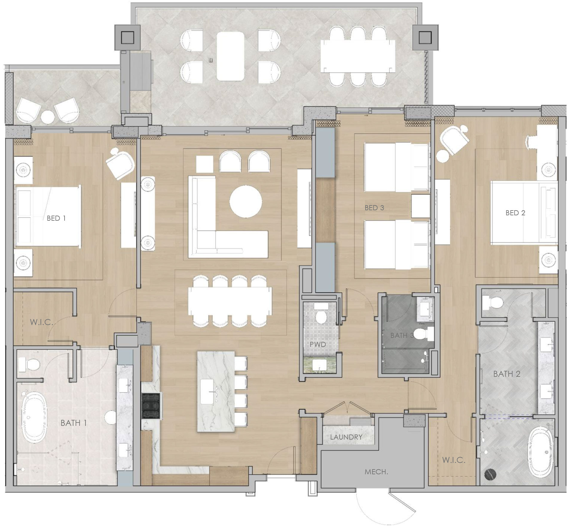 EGRET floor plan